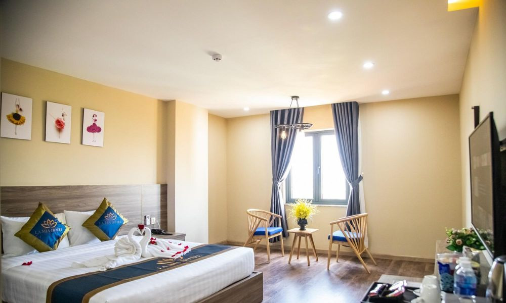 Khách sạn La Mia sử dụng nội thất cao cấp trong từng phòng