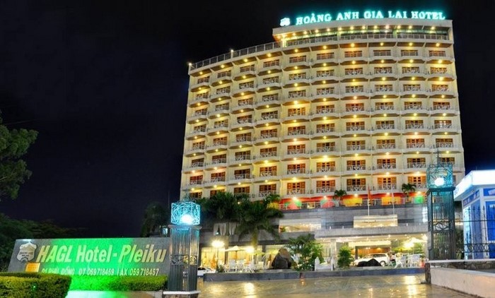 Không gian phòng nghỉ rộng, nội thất sang trọng,... là điểm cộng lớn của khách sạn Pleiku Hoàng Anh Gia Lai