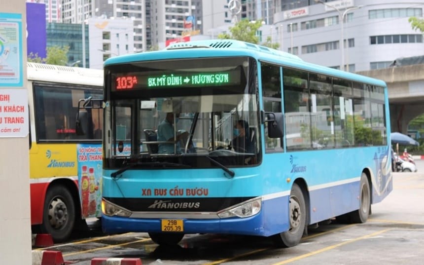 Khám phá lộ trình xe bus 103A Hà Nội chi tiết