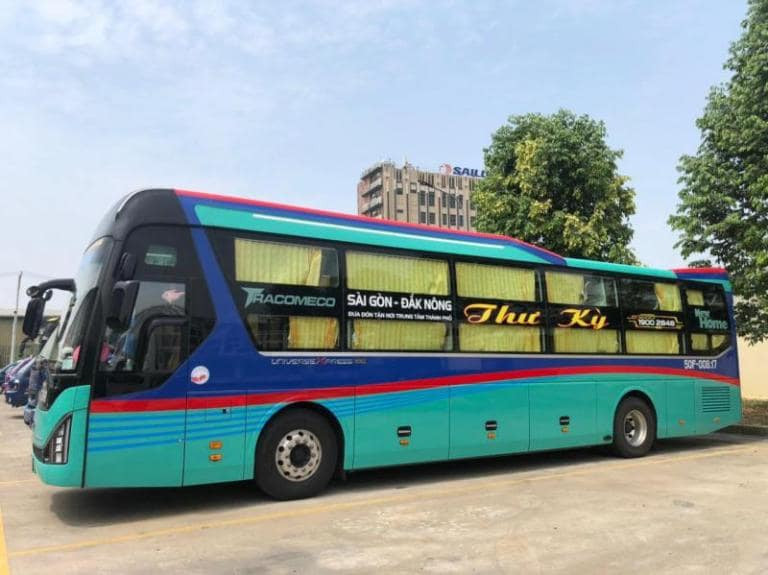 Khoang giường riêng tư tiện nghi trên xe khách Thư Kỳ