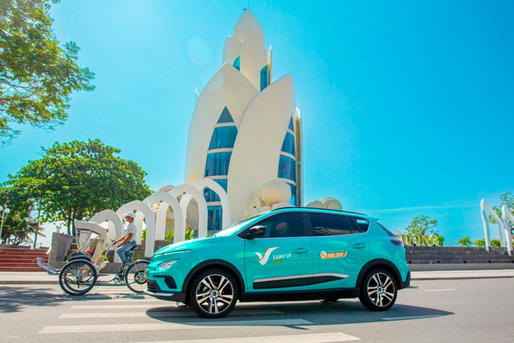 Khoang hành lý rộng rãi của taxi điện VinFast VF 5 Plus 5 chỗ