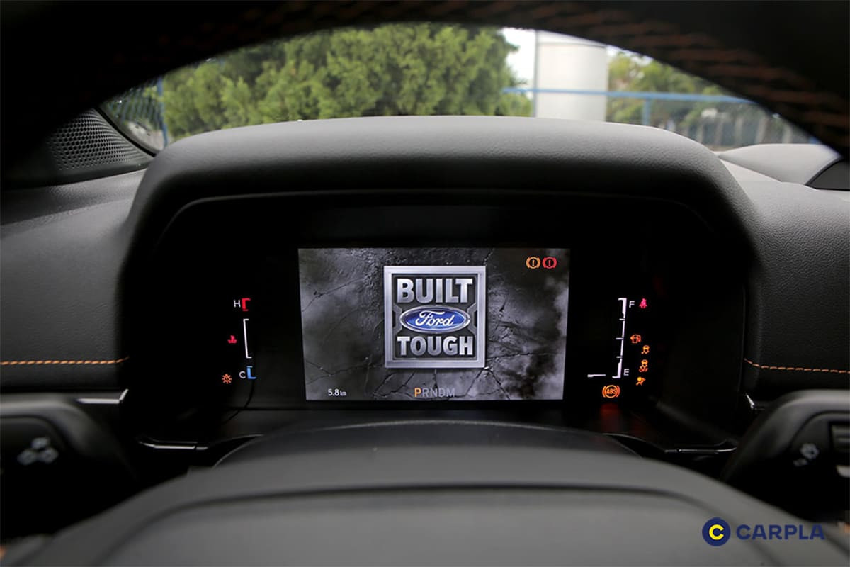 Khoang nội thất hiện đại của Ford Ranger 2022