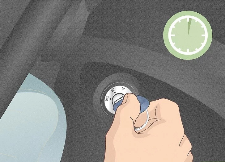 Khởi động lại động cơ để kiểm tra hoạt động họng ga