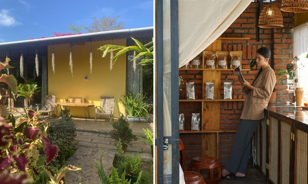 Không gian homestay Nhà của Nếp mang đến cho du khách cảm giác như đang trở về ngôi nhà