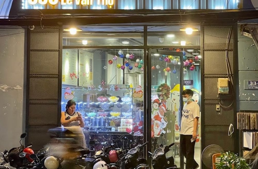 Không gian nhỏ xinh nhưng hiện đại của Trà Sữa Han Flan Gò Vấp, một điểm đến ăn vặt được yêu thích
