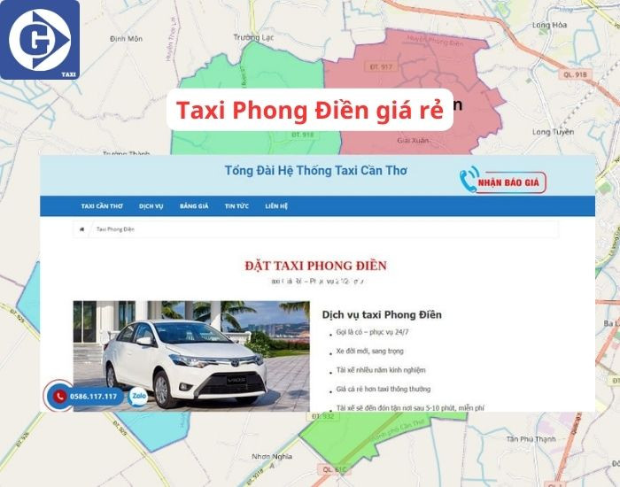 Không gian nội thất sạch sẽ của xe taxi