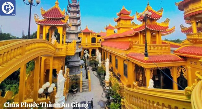 Không gian thanh tịnh của Chùa Phước Thành An Giang
