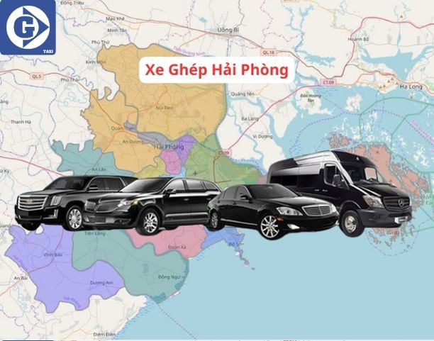 Không gian thoải mái bên trong xe ghép khi di chuyển tại Hải Phòng