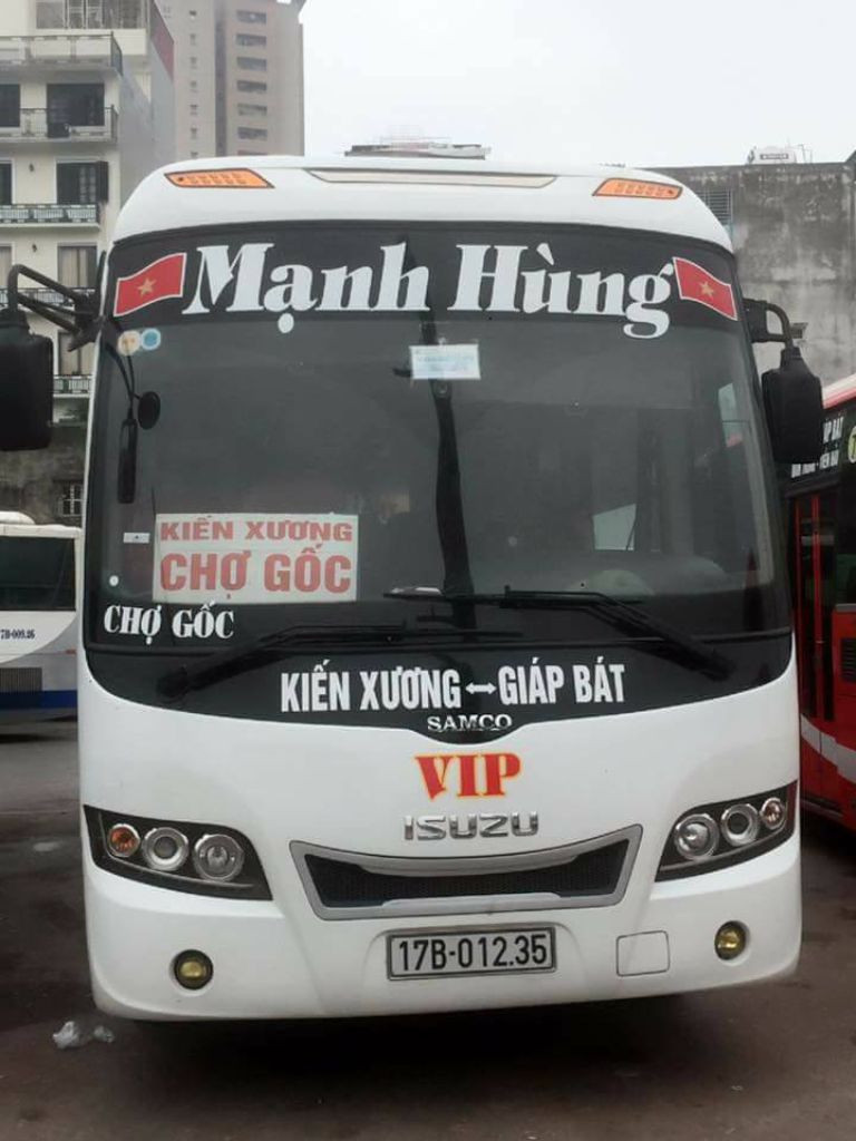 Không gian tiện nghi trên xe khách Kim Mạnh Hùng