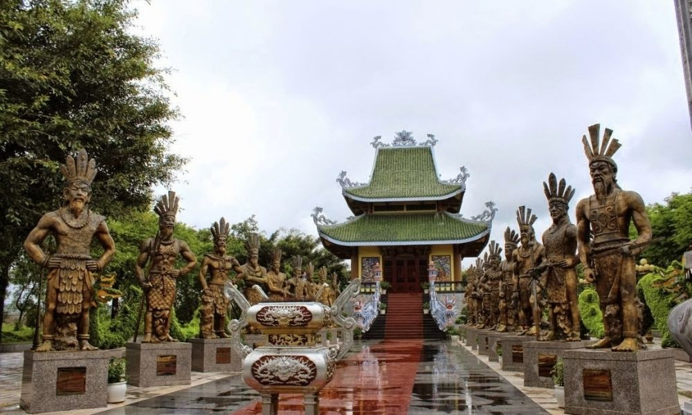 Không gian văn hóa Tây Nguyên tại Công viên Đồng Xanh