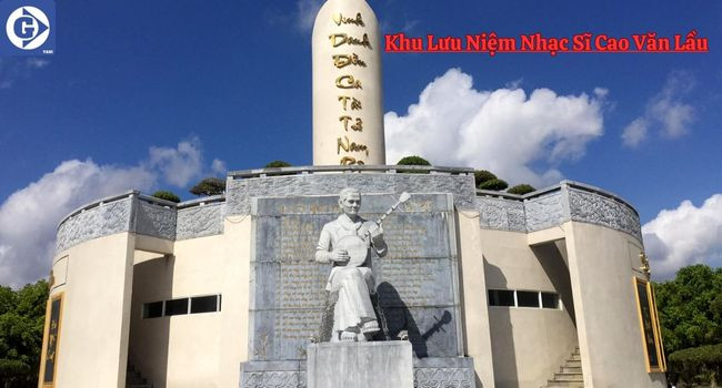 Khu Lưu Niệm Nhạc Sĩ Cao Văn Lầu với kiến trúc trang trọng