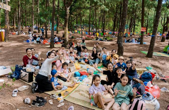 Khu sinh thái Thiên Phú Lâm là điểm đến được nhiều đoàn khách gia đình lựa chọn