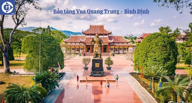 khu vực bảo tàng Quang Trung khi du lịch Bình Định