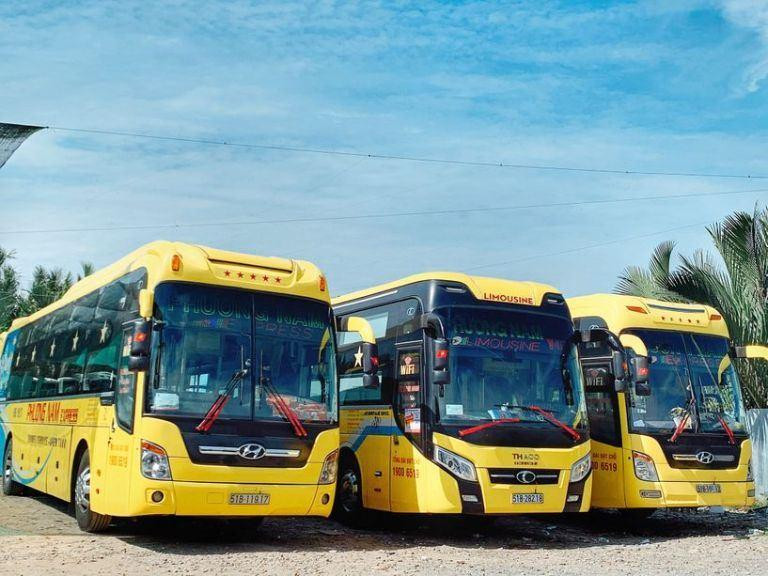 Khu vực đón trả khách tại Bến xe phía Nam Nha Trang