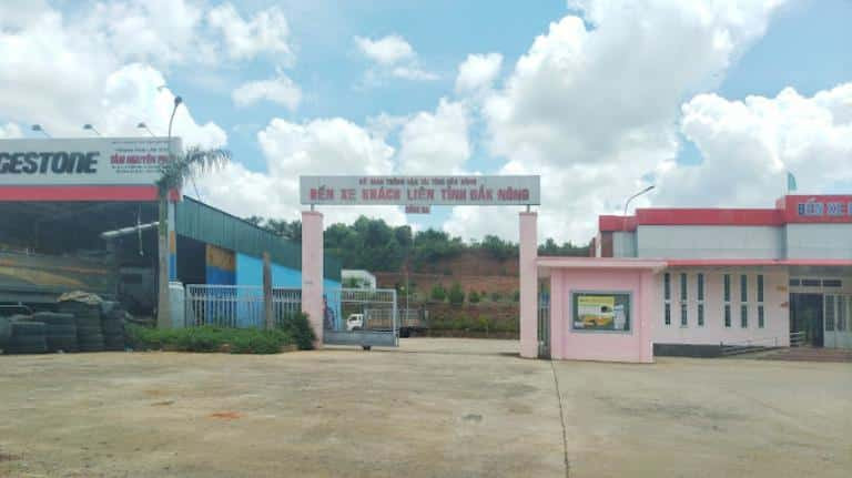 Khu vực phòng chờ tại Bến xe Gia Nghĩa
