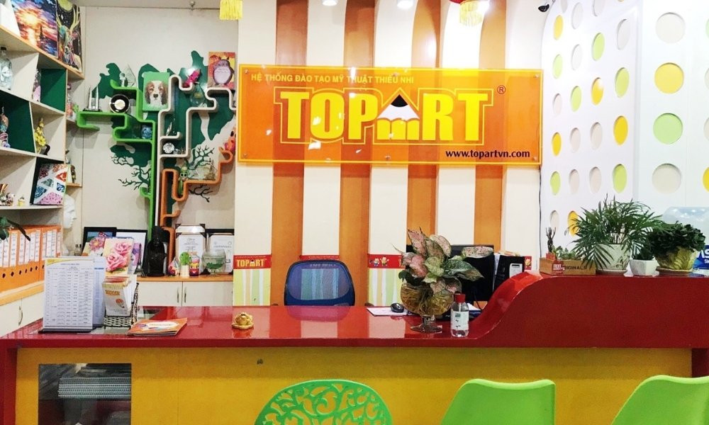 Khu vực TopArt tại Hùng Vương Plaza