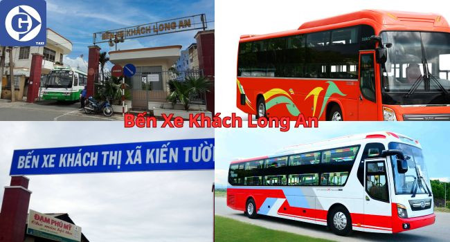 Khung cảnh tấp nập tại bến xe trung tâm Long An.