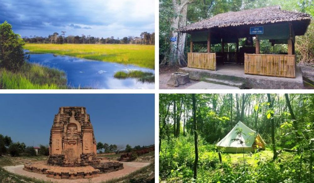 Khung cảnh yên bình của huyện biên giới Tân Biên, Tây Ninh