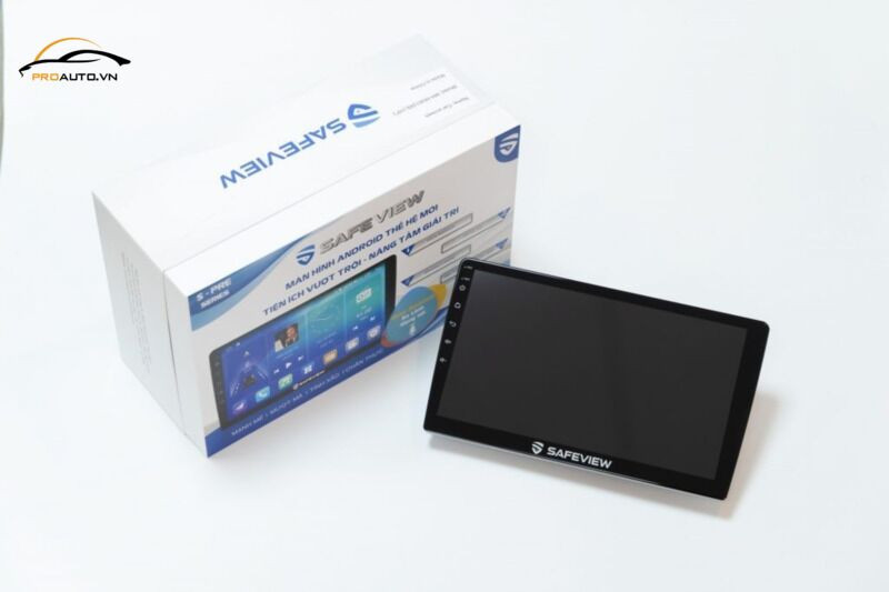 Kiểm tra tem chính hãng khi mua màn hình Safeview cho xe ô tô