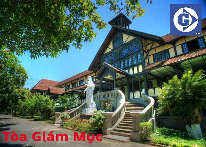 Kiến trúc cổ kính của Tòa Giám Mục Kon Tum