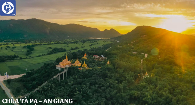 Kiến trúc độc đáo của Chùa Tà Pạ trên núi Tri Tôn An Giang