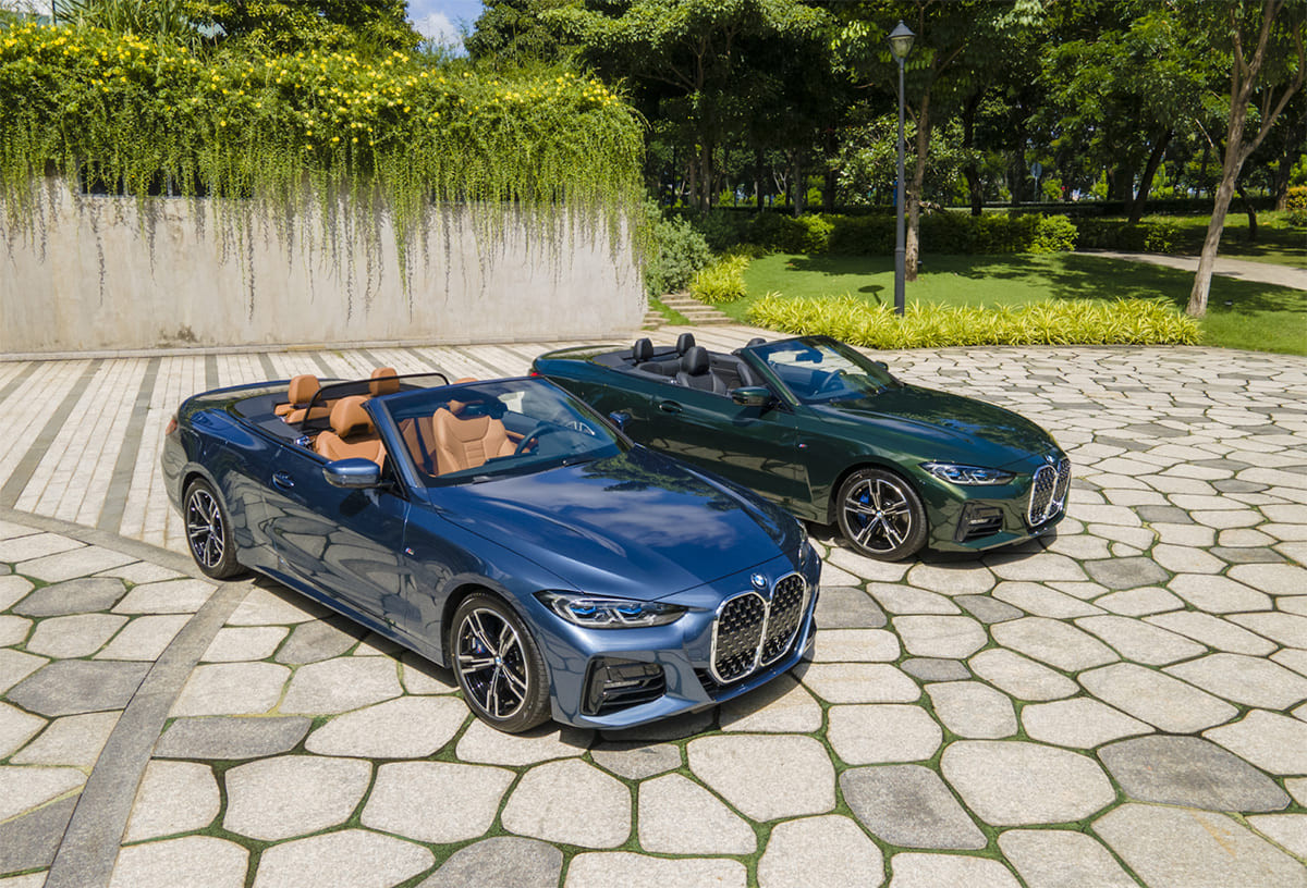 Kiểu dáng ấn tượng của BMW Series 4 2021 Convertible, mẫu xe mui trần sang trọng