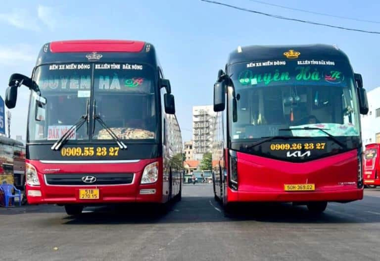 Kinh nghiệm lâu năm của Nhà xe Duyên Hà tuyến Sài Gòn Đắk Nông