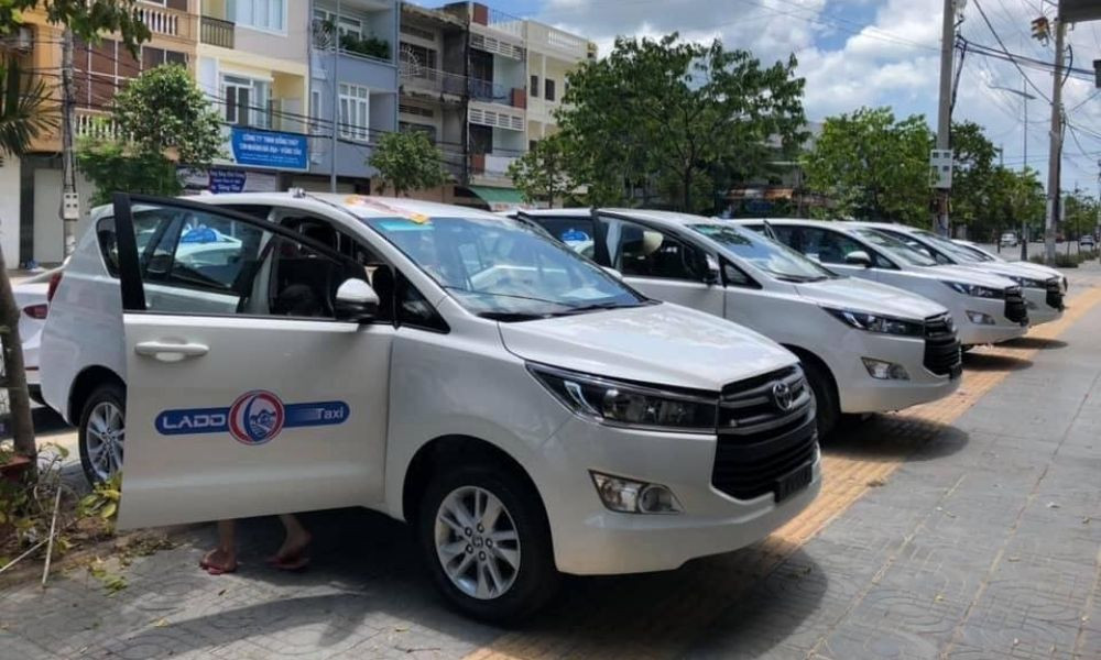Lado Taxi Phú Yên phổ biến trên nhiều tuyến đường chính