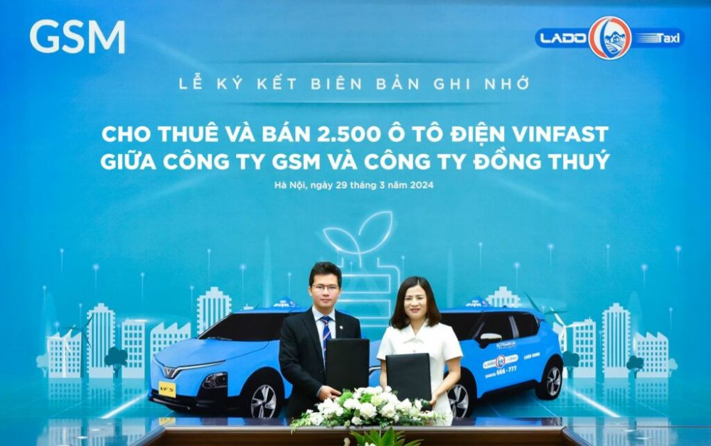 Lado Taxi triển khai dịch vụ taxi điện tại Trảng Bom, mua và thuê xe Vinfast