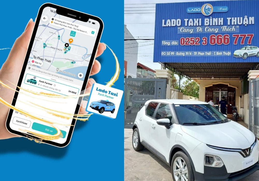 Lado - thương hiệu đối tác của Xanh SM tại Bình Thuận