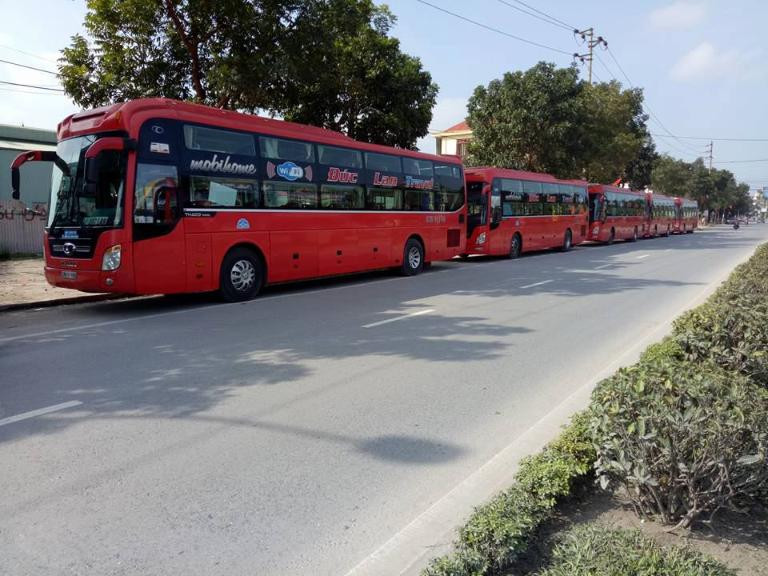 Lịch trình Nhà xe Đức Lan với nhiều chuyến trong ngày