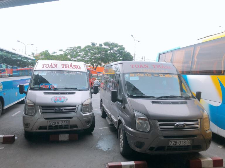 Lịch trình xe Toàn Thắng Vũng Tàu - Sài Gòn dày đặc