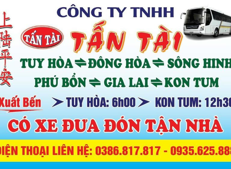 Liên hệ hotline Nhà xe Tấn Tài để đặt vé nhanh chóng