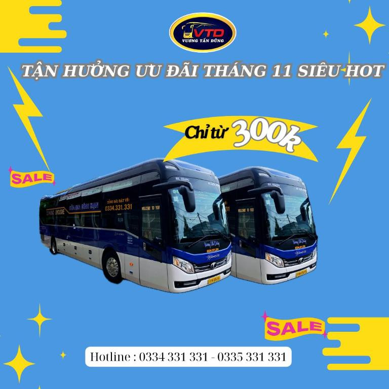Liên hệ tổng đài đặt vé xe Vương Tấn Dũng tiện lợi
