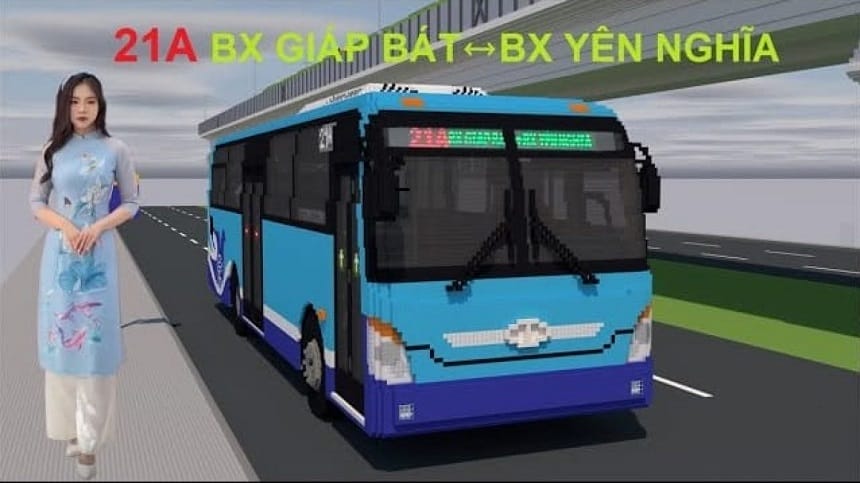 Lộ trình xe Bus 21A Hà Nội