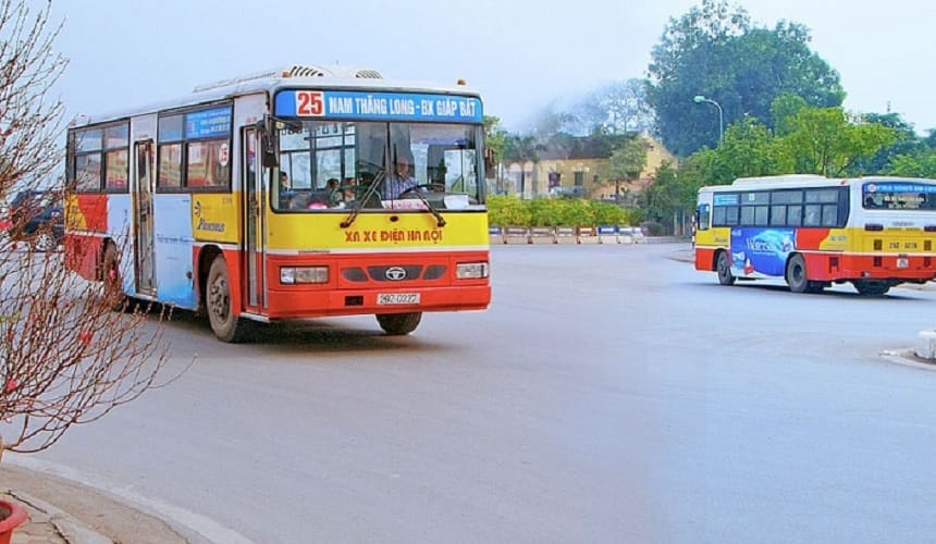 Lộ trình tuyến xe Bus 25 mới nhất