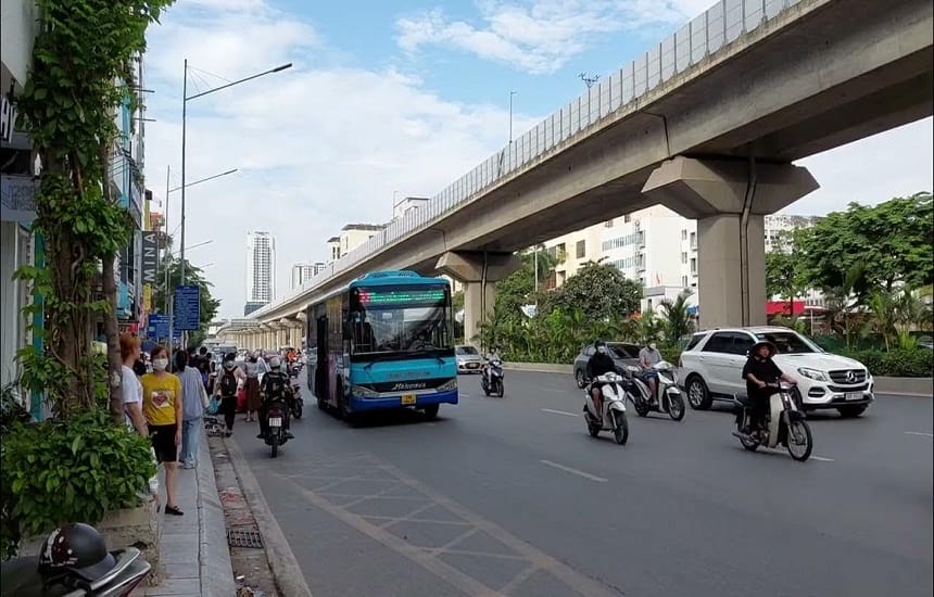 Lộ trình xe Bus 22B Hà Nội
