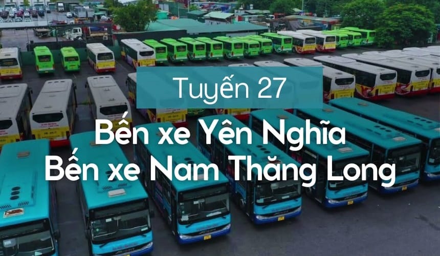 Lộ trình xe Bus số 27