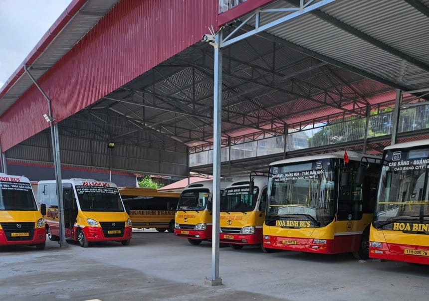 Lộ trình xe buýt Cao Bằng Thác Bản Giốc được thiết kế hợp lý