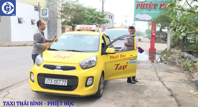 Logo hãng Taxi Phiệt Học ở Thái Bình
