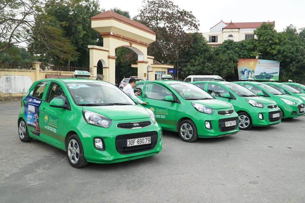 Logo Taxi Mai Linh tại Bà Rịa Vũng Tàu
