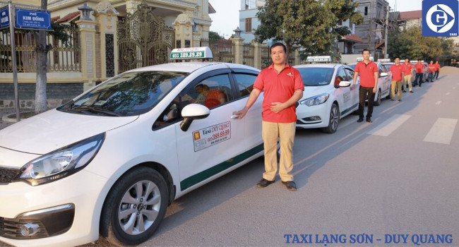 Logo và nhận diện thương hiệu của Taxi Lạng Sơn Duy Quang