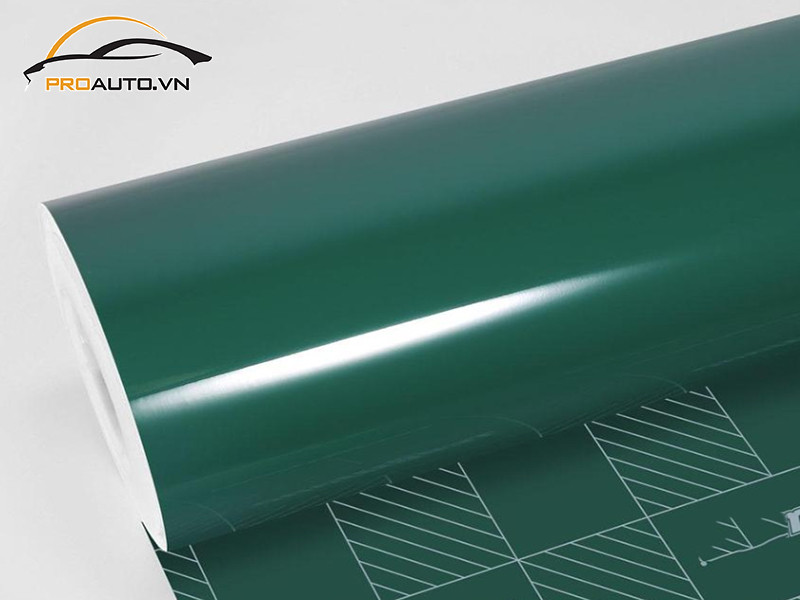 Lớp wrap Glossy bóng loáng tương tự sơn gốc, tăng cường vẻ đẹp cho xe.