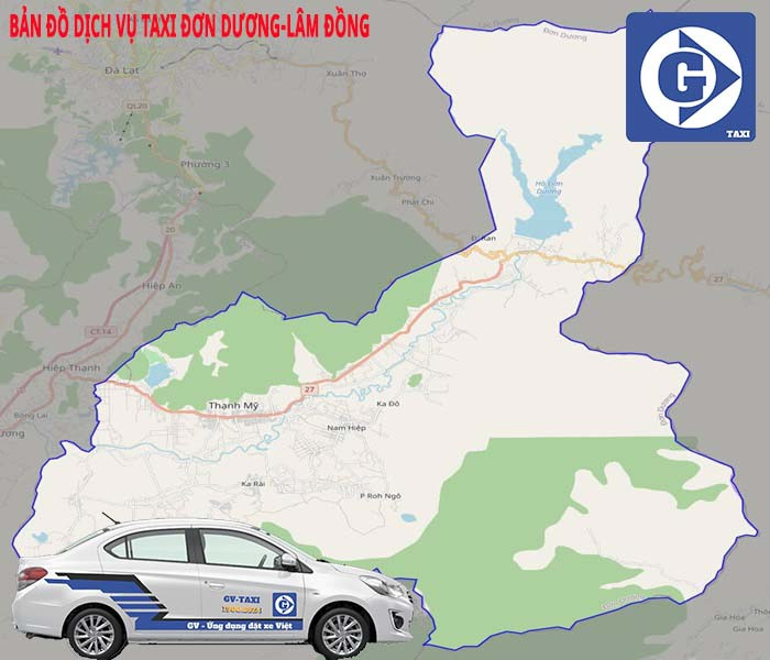 Lựa chọn taxi Đơn Dương Lâm Đồng qua ứng dụng di động
