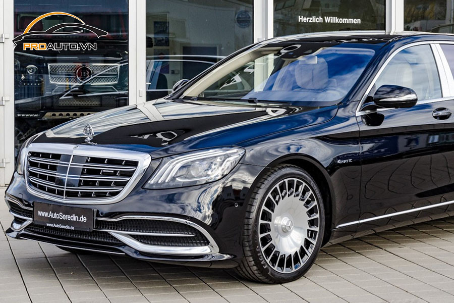 Mâm xe Mercedes Benz Maybach mới được nâng cấp tinh tế