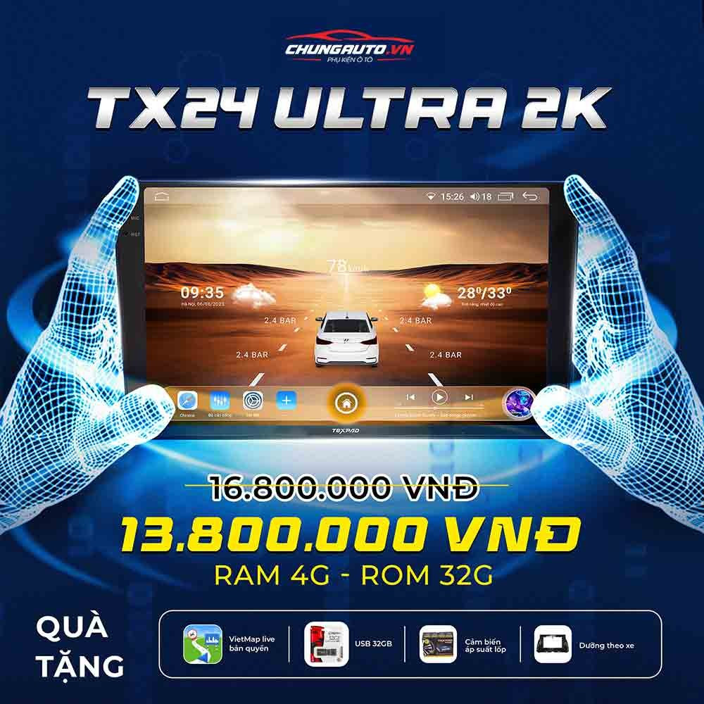 Màn hình Android Texpad TX24 Ultra 2K với giao diện hiện đại