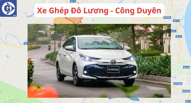 Màn hình hiển thị chi tiết chuyến đi trên một nền tảng ghép xe tại Nghệ An