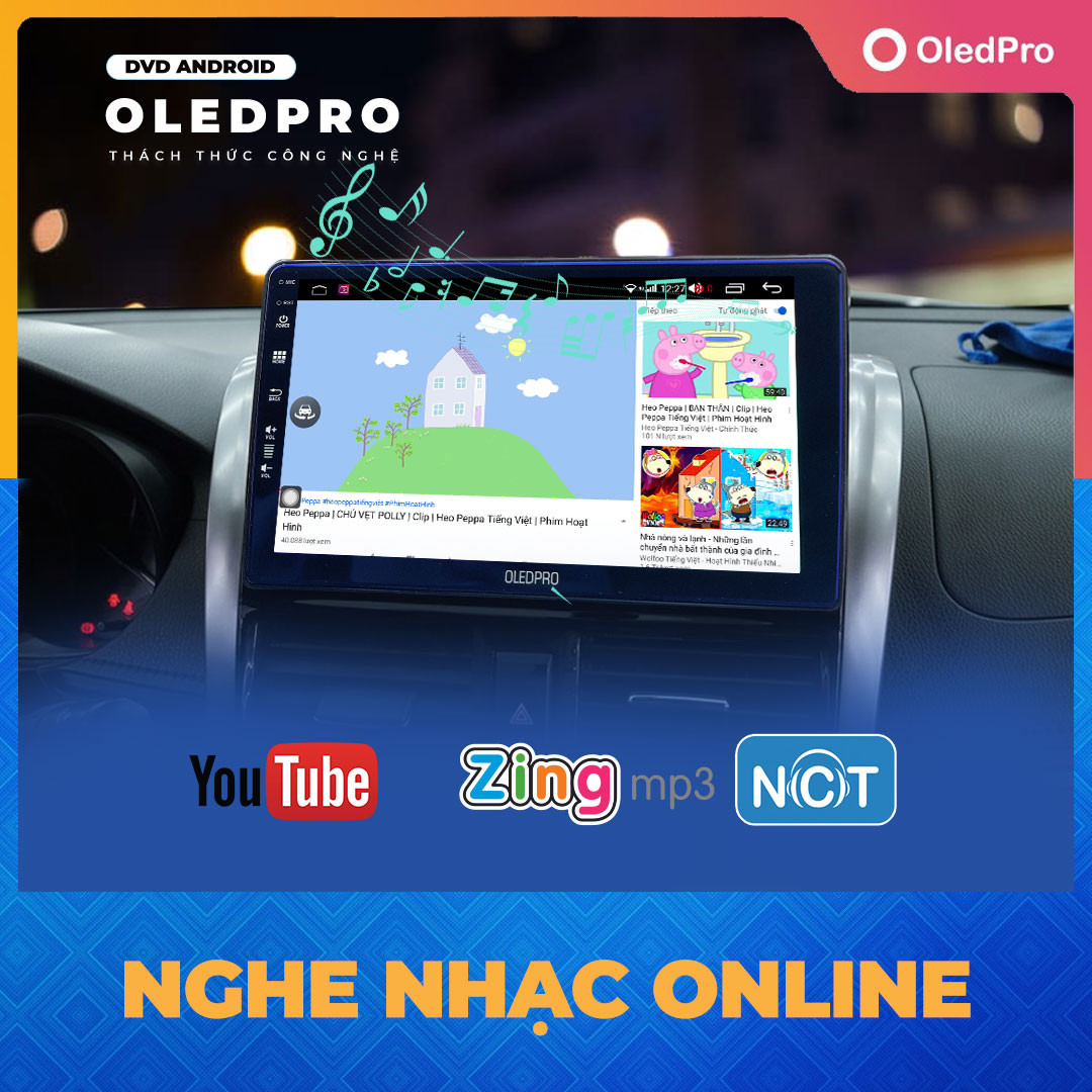 Màn hình OledPro X4 New hỗ trợ giải trí đa phương tiện cho xe