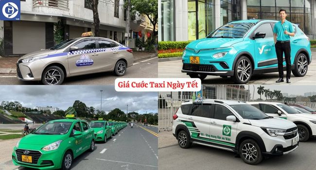 Màn hình ứng dụng đặt xe hiển thị giá cước taxi ngày Tết