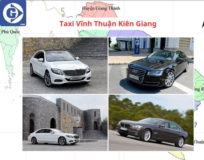 Màn hình ứng dụng gọi taxi tiện lợi tại Vĩnh Thuận, Kiên Giang